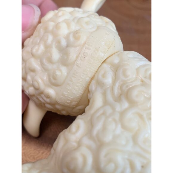 Vintage R Dakin & Co Lamb & Calf Figurines - Adorable Farm Animal Decor - Picture 7 of 10